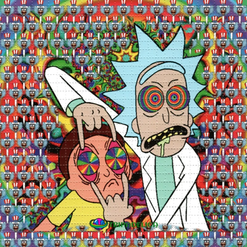 Onglet LSD Rick et Morty